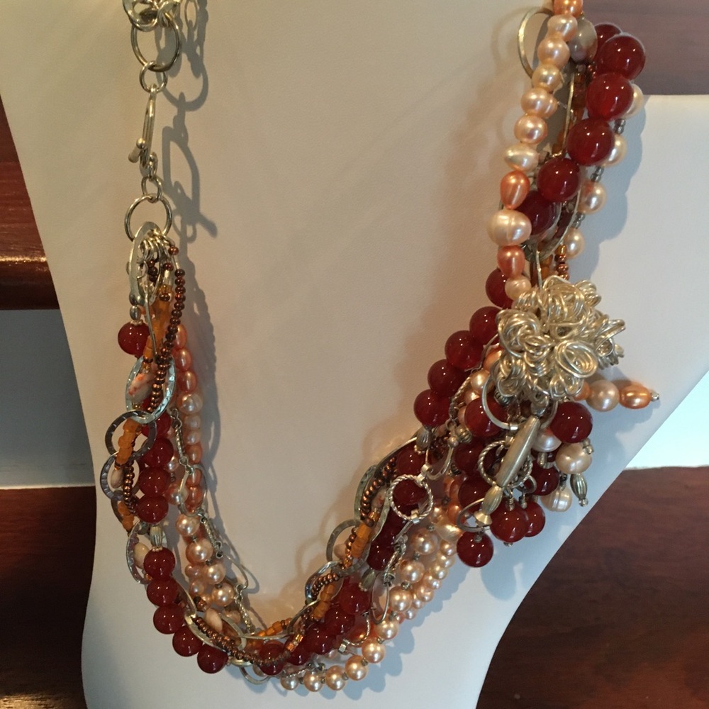 Carnelian necklace